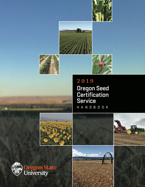 Screen shot of the cover of the 2019 OSCS Handbook